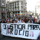 Imagen de archivo de una de las manifestaciones pidiendo que se resolviera el caso.