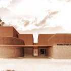Proyecto del museo Yves Saint Laurent en Marraquech, que tiene previsto abrir en otroño del año que viene.