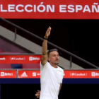 Luis Enrique se está preparado mentalmente para soportar la presión durante una Eurocopa en la que España aspira a todo. JUANJO MARTÍN