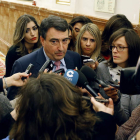 El portavoz del PNV en el Congreso, Aitor Esteban. BALLESTEROS