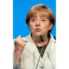 Ángela Merkel, la canciller de Alemania.