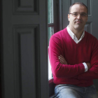 Jesús Niño, defensor del profesor en Castilla y León, en la sede del centro, en Valladolid.