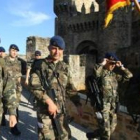 La expedición de la Guardia Real que pretende realizar el Camino de Santiago