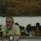 Matías Llorente, en imagen de archivo, durante una comparecencia ante los medios de comunicación