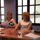 Rancho, Carracedo, Calderón y González ayer durante la rueda de prensa.