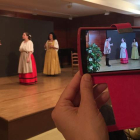 Teatro Corral de Almagro lleva hasta la ciudad dos entremeses para ir calentando la iniciativa. A. V.