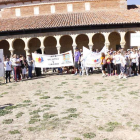 San Miguel de Esacala acogió el inicio de las marcha reivindicativa de Afadeva.