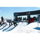 Campeonato de snowboard en La Molina.