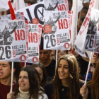 Manifestación contra la LOMCE y las reválidas en Madrid.