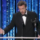 Hugh Laurie, durante la entrega de uno de sus múltiples premios