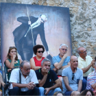Acto de homenaje de la ARMH a las víctimas de desapariciones forzadas en Ponferrada. CÉSAR SÁNCHEZ
