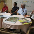 Un momento de la presentación del ciclo cultural de la asociación Rey Ordoño I.
