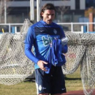 Óscar de Paula es la gran duda de Claudio para el partido que su equipo juega mañana ante el Alcorcó
