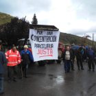 Manifestación de afectados por la concentración parcelaria de Boca de Huérgano. CAMPOS