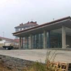 Estado de las obras de la estación de autobuses de Riaño
