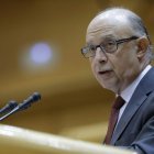 El ministro de Hacienda, Cristóbal Montoro.