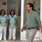 El secretario general de Podemos, Pablo Iglesias, el pasado 6 de julio en Cádiz.