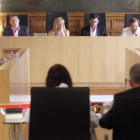El último pleno de la Diputación de León antes del verano celebrado ayer. La actividad política se reanudará en septiembre.