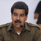 El candidato oficialista venezolano Nicolás Maduro.