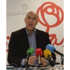 José Antonio Diez, portavoz del PSOE en el Ayuntamiento. RAMIRO