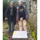 Simón Pedro y Roger de la Cruz, de la Asociación de Amigos.