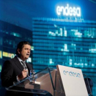 Borja Prado, presidente de Endesa, en la junta de accionistas.