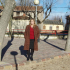 La concejala Ana Isabel Sánchez visitó las obras del remodelado parque de Los Tendales.