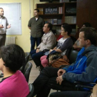 Reunión celebrada en el Ayuntamiento de Sancedo para la presentación del proyecto. DL