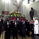 Estreno del nuevo trono de Jesús Divino Obrero.
