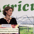 La ministra de Agricultura en funciones, García Tejerina, durante su intervención de ayer. LERENA