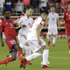 Antonio Martínez volvió a ser uno de los indiscutibles para Rubén de la Barrera en el encuentro de la última jornada de Liga ante el Numancia. WIFREDO GARCÍA