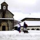 Imagen del paso de peregrinos de Roncesvalles, donde tuvo lugar la batalla en el año 808