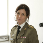 Patricia Ortega García, coronel de las Fuerzas Armadas.