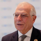 Josep Borrell, en una imagen del pasado Doce de Octubre.