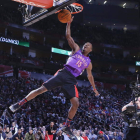 Terrence Ross se apuntó la victoria en el concurso de mates.