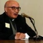 El abad emérito de San Isidoro, Antonio Viñayo, que hoy recibe la Medalla de Oro de la Provincia