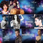 Los 10 artistas seleccionados en el 'casting' para Eurovisión.