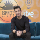 El humorista Eduardo Aldán, presentador del nuevo porgrama de TVE-1 'Espinete no existe'.
