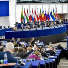 Sesión plenaria en el Parlamento Europeo