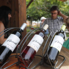 Un momento de la celebración de la última Feria del Vino. DL
