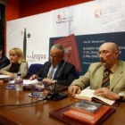 Marcos Martínez, Isabel Carrasco, Gonzalo Santonja y José R. Morala