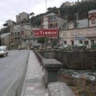 El río Tremor, a su paso por la localidad de Torre del Bierzo