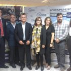 Gabriel Moyano, Responsable de Bioseguridad e Inmunoterapia de Laboratorios Ovejero; Miguel Ángel Moreno, miembro del Plan Nacional de Resistencias a los Antibióticos; Juan Pablo Ovejero, CEO de Laboratorios Ovejero; Lourdes Zuriaga, presidenta de la Asoc