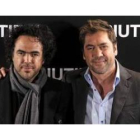 El director de 'Biutiful', Iñárritu, que compite al Bafta de mejor filme no inglés y Javier Bardem