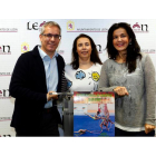 López Benito, Nuria y Ruth Fernández, en la presentación.