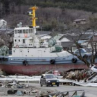 Vista de una de las localidades afectadas por el tsunami del 11 de marzo.