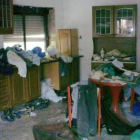 Aspecto de una de las habitaciones de la vivienda del padre de María José Jiménez.