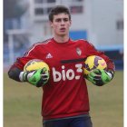 Kepa Arrizabalaga, durante un entrenamiento.
