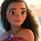 La protagonista, de la próxima película de dibujos animados de Disney, Moana (en España, Vaiana).