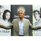 Michael Douglas durante la presentación de la película.